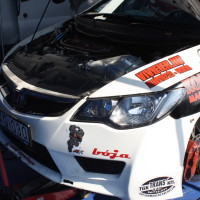Rebenland Rallye 2014 Honda Civic FD2 Csaba Juhasz Service Motor