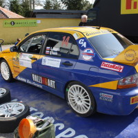 Rebenland Rallye 2014 Mitsubishi EVO IX Asja Zupanc Service