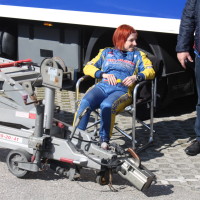 Rebenland Rallye 2014 Service Blanka Kacin Beifahrerin Co-Pilotin