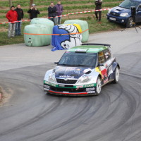 Rebenland Rallye 2014 Skoda Fabia S2000 Raimund Baumschlager Thomas Zeltner SP 12