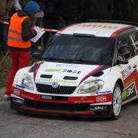 Rebenland Rallye 2014 Skoda Fabia S2000 Mario Saibel SP 12