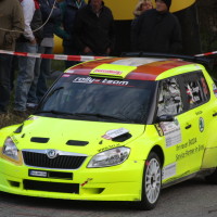 Rebenland Rallye 2014 Skoda Fabia S2000 Chris Brugger SP 12