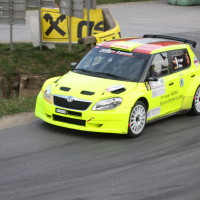 Rebenland Rallye 2014 Skoda Fabia S2000 Chris Brugger SP 12