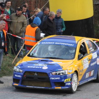 Rebenland Rallye 2014 Mitsubishi Lancer EVO X Hermann Gaßner sen SP 12