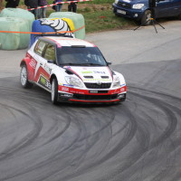 Rebenland Rallye 2014 Skoda Fabia S2000 Mario Saibel SP 12