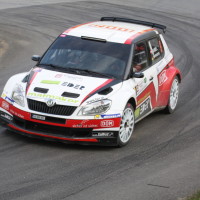 Rebenland Rallye 2014 Skoda Fabia S2000 Mario Saibel SP 12