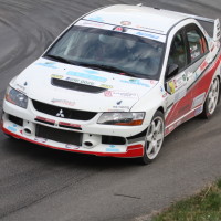 Rebenland Rallye 2014 Mitsubishi Lancer EVO IX Josef Denes SP 12