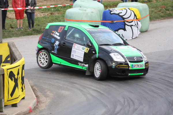 Rebenland Rallye 2014 Citroen C2 Christian Knaupp SP 12