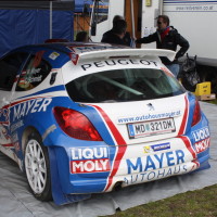 Lavanttal Rallye 2014 Peugeot 207 S2000 Walter Mayer Service