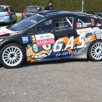 Lavanttal Rallye 2014 Ford Fiesta S2000 Hermann Neubauer Bernhard Ettel Service