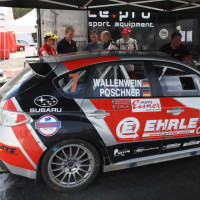 Lavanttal Rallye 2014 Subaru Impreza R4 Sandro Wallenwein Service