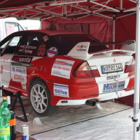 Lavanttal Rallye 2014 Mitsubishi Lancer Evo VI RS Robert Surtmann Service