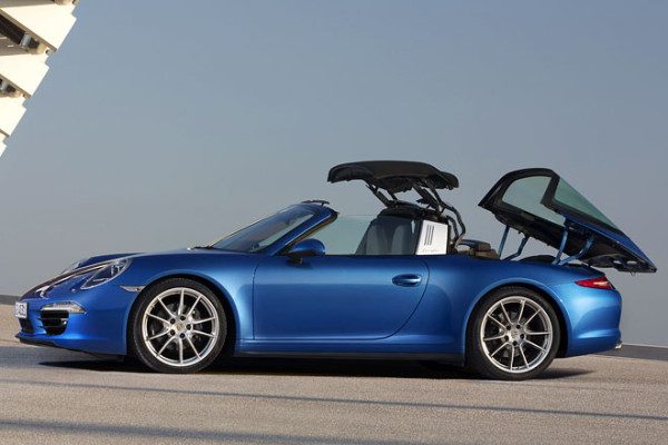 Porsche 911 Targa Dach öffnen