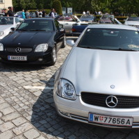 Mercedes-Benz SL Treffen Laxenburg 2014