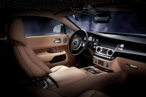 Rolls-Royce zweitürige Luxus Coupe Wraith Innenraum