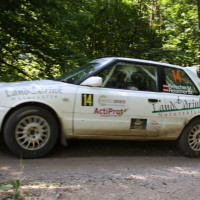 Schneebergland Rallye 2014 Mazda 323 GTR Michael Reischer