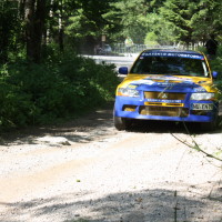 Schneebergland Rallye 2014 Mitsubishi Lancer EVO VII Dr. Marius Klein