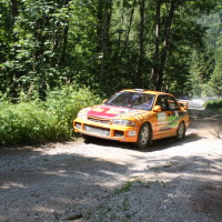 Schneebergland Rallye 2014 Mitsubishi Lancer EVO III Gerhard Hajszan