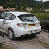 Schneebergland Rallye 2014 Subaru WRX STI N16 Robert Zitta Service