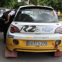 Schneebergland Rallye 2014 Opel Adam Daniel Wollinger Service