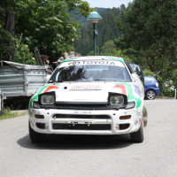 Schneebergland Rallye 2014 Toyota Celica Herbert Weingartner Service