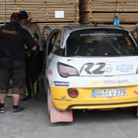 Schneebergland Rallye 2014 Opel Adam Daniel Wollinger Service Willi Stengg