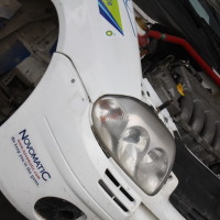 Schneebergland Rallye 2014 Renault Clio RS Martin Jakubowics Service Motor