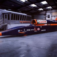 Bloodhound SSC Castrol Foto Bild