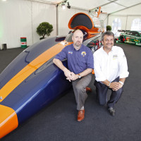 BloodhoundSSC Ingenieur Fahrer Castrol Peter Spazierer Wien 2014