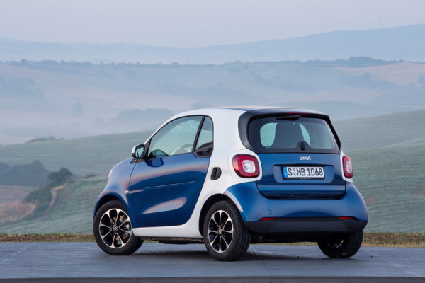 smart fortwo Heck