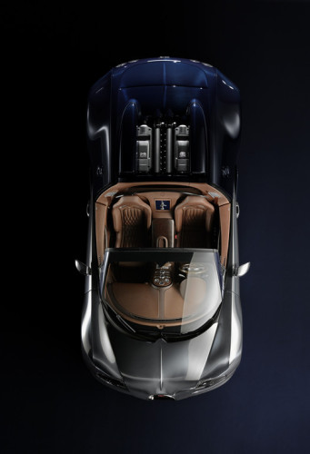 Bugatti Veyron 16.4 Grand Sport Vitesse Ettore Bugatti von oben