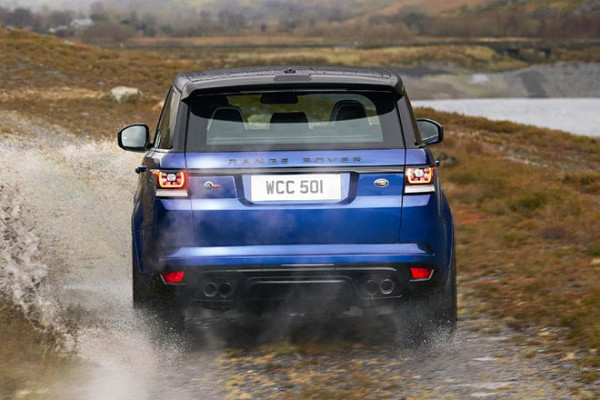 Range Rover Sport SVR Heck