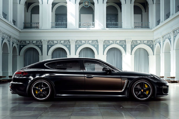 Porsche Panamera als Sondermodell Exklusive Series Seitenansicht