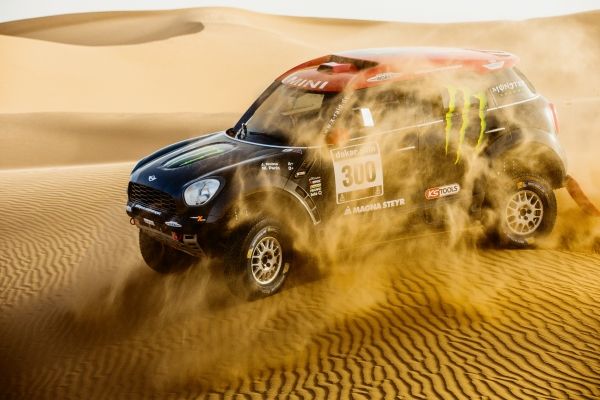 Joan “Nani” Roma  Michel Périn MINI ALL4 Racing # 300 Monster Energy Rally Raid Team - Dakar 2015