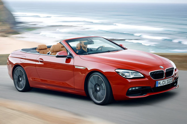 BMW 6 Cabrio Dach offen