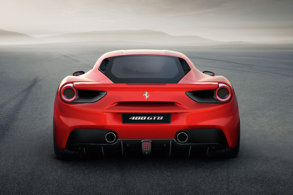 Ferrari 488 GTB Heck