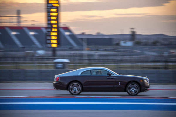 Rolls-Royce Wraith Rennstrecke