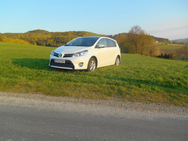 Toyota Verso in der Wiese