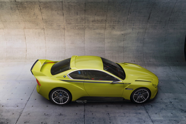 BMW-Studie 3.0 CSL Hommage Seitenansicht