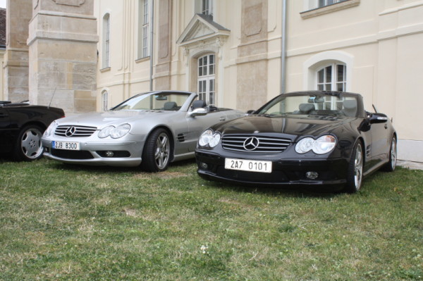 Mercedes Benz SL Treffen 2015 Laxenburg