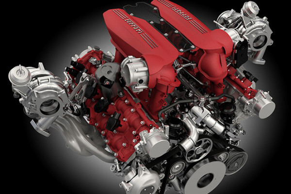 Ferrari 488 GTB Motor