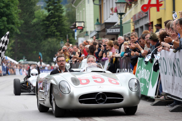 Ennstal Classic Mercedes-Benz SLR Hans Herrmann mit Peter Pölzlbauer
