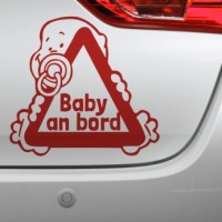 Baby an Bord Aufkleber