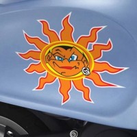 Crazy Sticker
