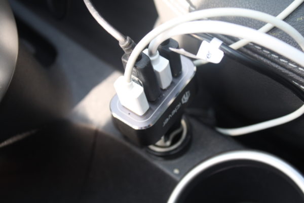 iclever 4 Multiboard USB Auto Ladekabel Smart ID Technologie KFZ