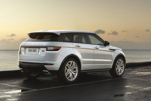 Range Rover Evoque Land Rover Heck Seite