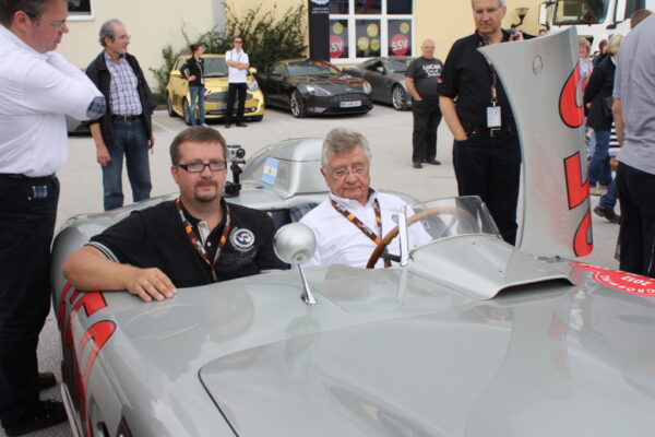 Mercedes Benz 300 SLR Hans Herrmann Peter Pölzlbauer Ennstal Classic 2012